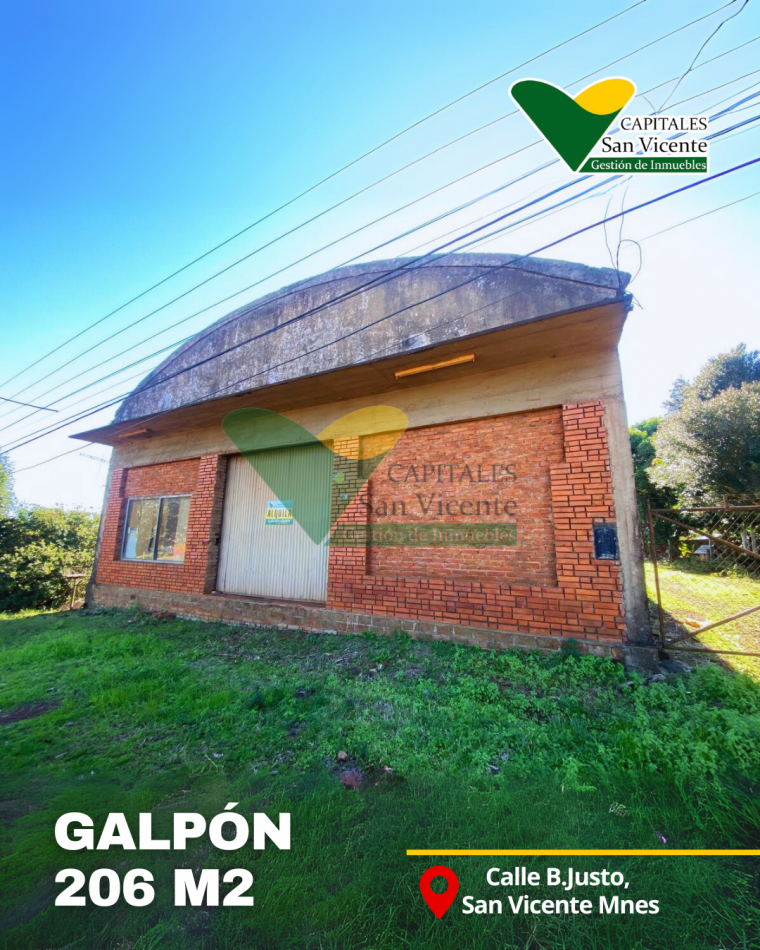 TERRENO EN VENTA CON GALPON