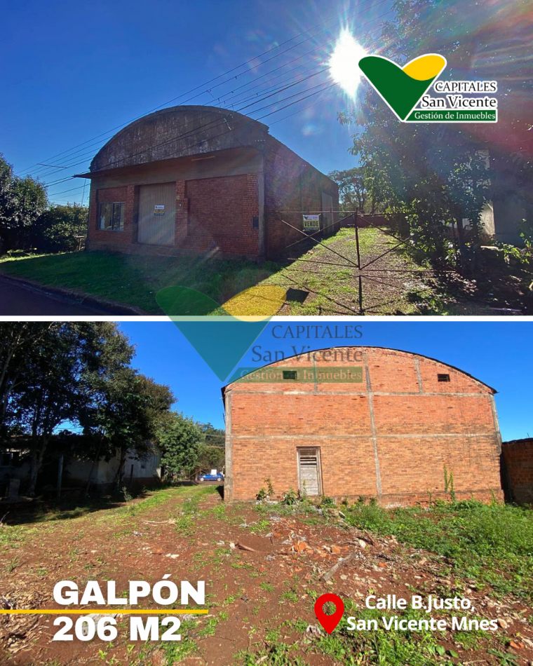 TERRENO EN VENTA CON GALPON