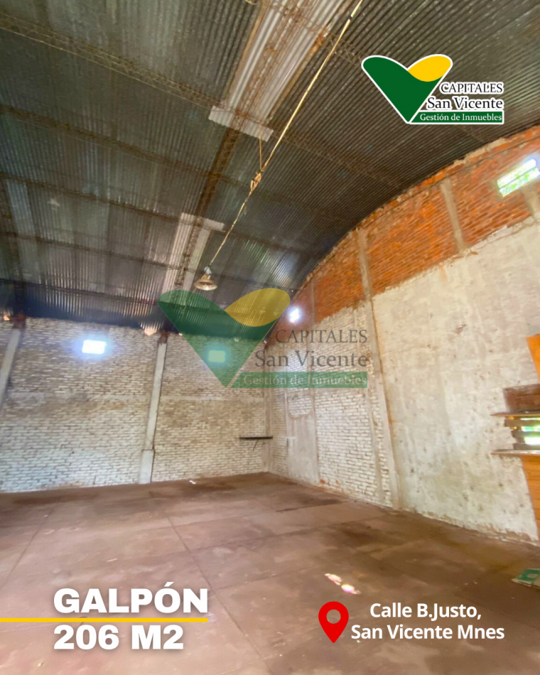 TERRENO EN VENTA CON GALPON