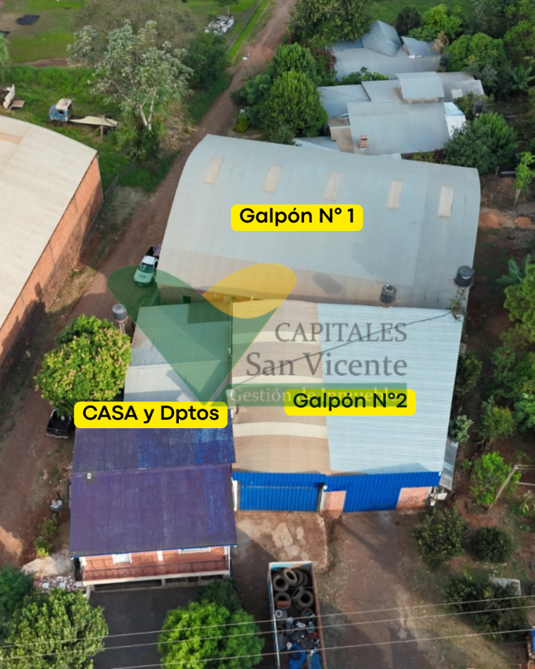 CASA, DEPTOS Y GALPONES FRENTE A RUTA NAC.N° 14
